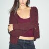 Strickjacke mit Knopfleiste Strickjacke mit Knopfleiste