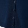 Strickjacke mit Stehkragen und Knöpfen Strickjacke mit Stehkragen und Knöpfen