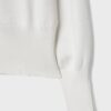 Strickpullover mit asymmetrischem, geripptem Saum Strickpullover mit asymmetrischem, geripptem Saum