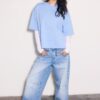 Super-Baggy-Jeans mit Sternen an den Seiten Super-Baggy-Jeans mit Sternen an den Seiten