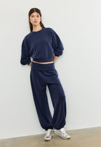 Sweatshirt mit Fledermausärmeln und Soft Touch-Griff