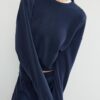 Sweatshirt mit Fledermausärmeln und Soft Touch-Griff Sweatshirt mit Fledermausärmeln und Soft Touch-Griff