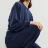 Sweatshirt mit Fledermausärmeln und Soft Touch-Griff Sweatshirt mit Fledermausärmeln und Soft Touch-Griff