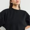 Sweatshirt mit Fledermausärmeln und Soft Touch-Griff Sweatshirt mit Fledermausärmeln und Soft Touch-Griff