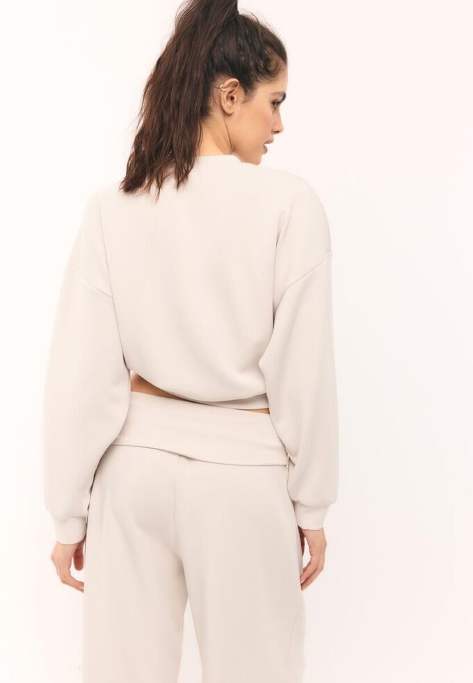 Sweatshirt mit Fledermausärmeln und Soft Touch-Griff Sweatshirt mit Fledermausärmeln und Soft Touch-Griff