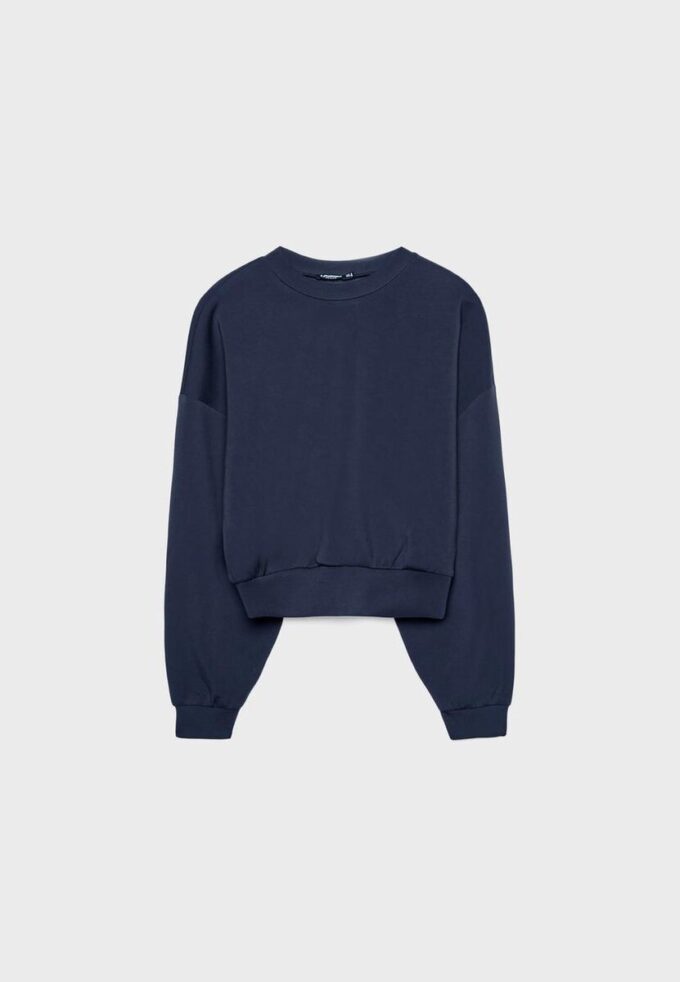 Sweatshirt mit Fledermausärmeln und Soft Touch-Griff Sweatshirt mit Fledermausärmeln und Soft Touch-Griff