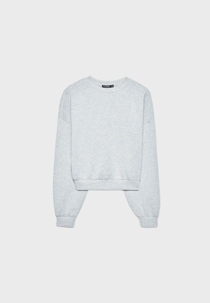 Sweatshirt mit Fledermausärmeln und Soft Touch-Griff Sweatshirt mit Fledermausärmeln und Soft Touch-Griff