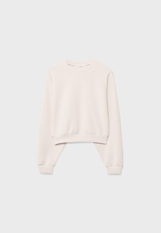 Sweatshirt mit Fledermausärmeln und Soft Touch-Griff Sweatshirt mit Fledermausärmeln und Soft Touch-Griff