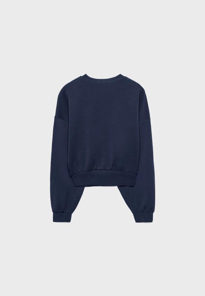 Sweatshirt mit Fledermausärmeln und Soft Touch-Griff Sweatshirt mit Fledermausärmeln und Soft Touch-Griff