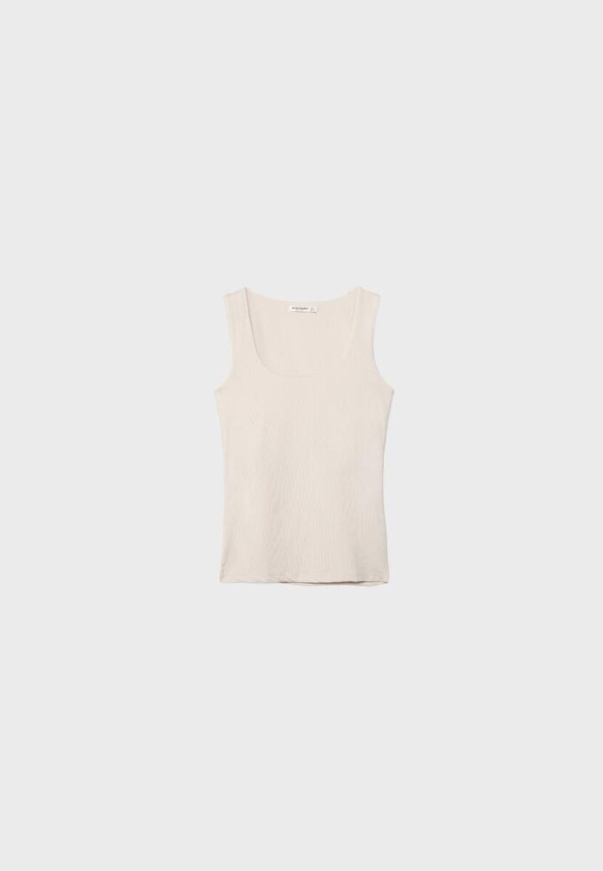 T-Shirt aus Polyamid mit breiten Trägern