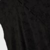 T-Shirt im Qipao-Stil mit Flockdruck