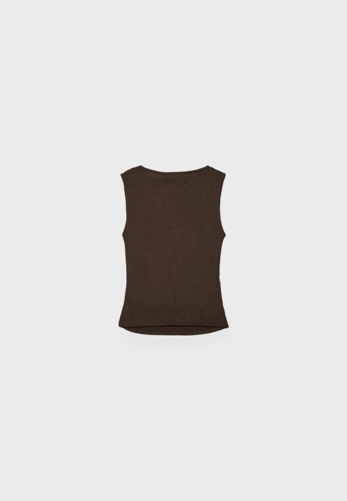T-Shirt mit geraffter Struktur T-Shirt mit geraffter Struktur