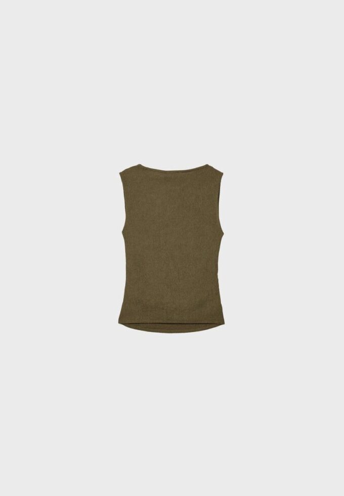 T-Shirt mit geraffter Struktur T-Shirt mit geraffter Struktur