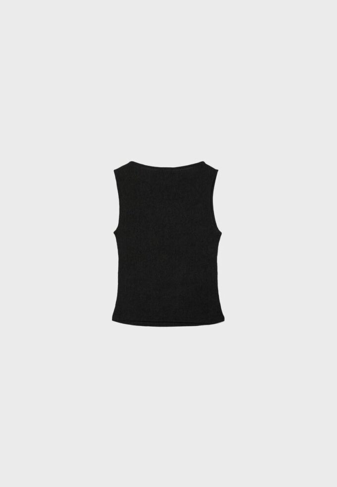 T-Shirt mit geraffter Struktur T-Shirt mit geraffter Struktur