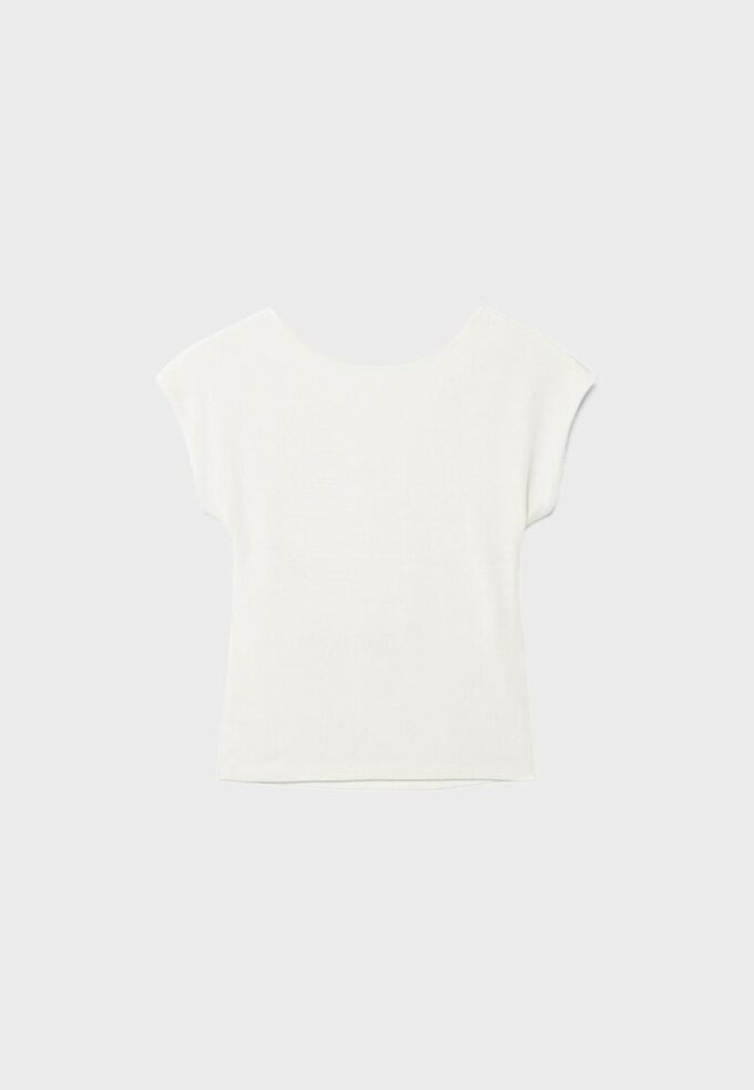 T-Shirt mit offenem Rücken T-Shirt mit offenem Rücken