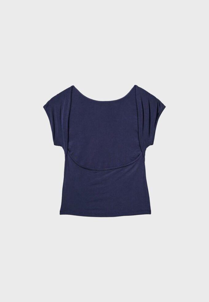 T-Shirt mit offenem Rücken T-Shirt mit offenem Rücken