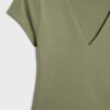 T-Shirt mit V-Ausschnitt und kurzen Ärmeln T-Shirt mit V-Ausschnitt und kurzen Ärmeln