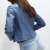 Taillierte Jacke in Lederoptik Taillierte Jacke in Lederoptik