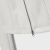 Taillierte Jacke in Lederoptik