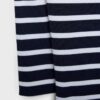 Taillierter gestreifter Strickpullover Taillierter gestreifter Strickpullover