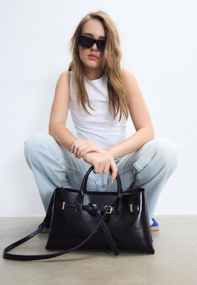 Tote-Bag mit Gürtel