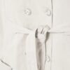 Trenchcoat mit hohem Kragen und Gürtel Trenchcoat mit hohem Kragen und Gürtel