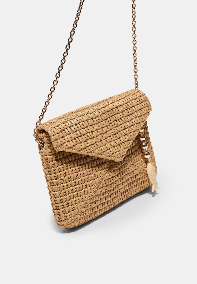 Umhängetasche im Raffia-Look Umhängetasche im Raffia-Look