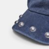 Washed-Cap mit Nieten