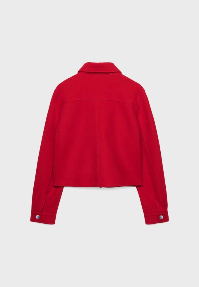 Weiche kurze Jacke Weiche kurze Jacke