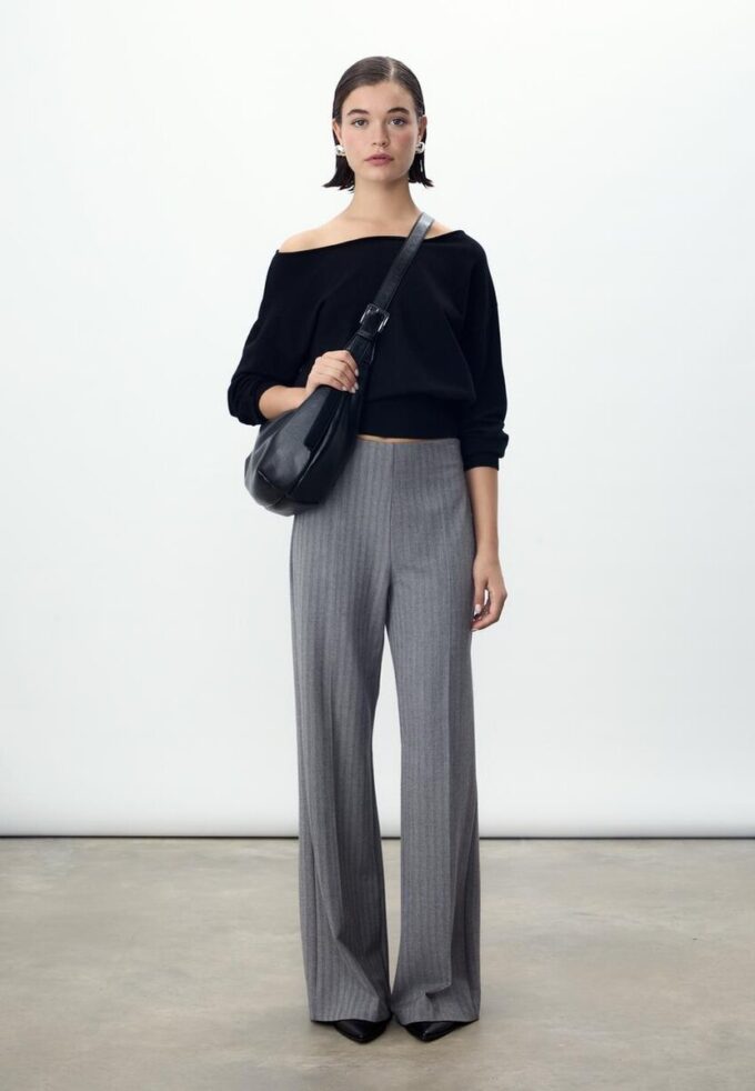 Weit geschnittene elegante Hose Weit geschnittene elegante Hose