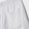 Wide Leg Plüschhose mit Zierdetails Wide Leg Plüschhose mit Zierdetails