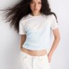 Zeilagiges Camisole-T-Shirt Zeilagiges Camisole-T-Shirt