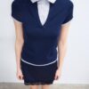 Zeilagiges Kurzarm-Polo-T-Shirt Zeilagiges Kurzarm-Polo-T-Shirt